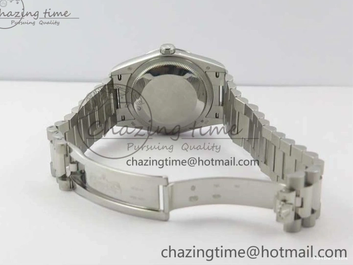 1229 Day-Date 36 SS 128239 Bp Maker Best Edition Black Dial on President Bracelet TimelessDesign 3151